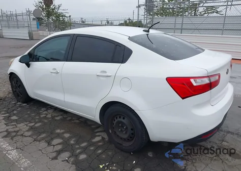 2014 Kia Rio Lx из США, поврежденный, VIN KNADM4A31E6375306